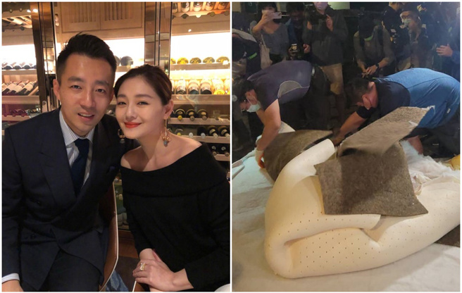 大S千万床垫已在刚刚被销毁。（图／微博@大S；读者提供）