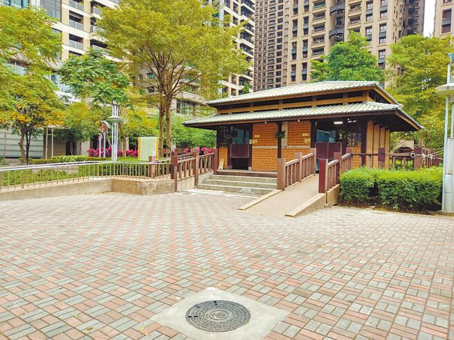 新北市板橋福德公園汙水接管完成。（新北市水利局提供／黃敬文新北傳真）
