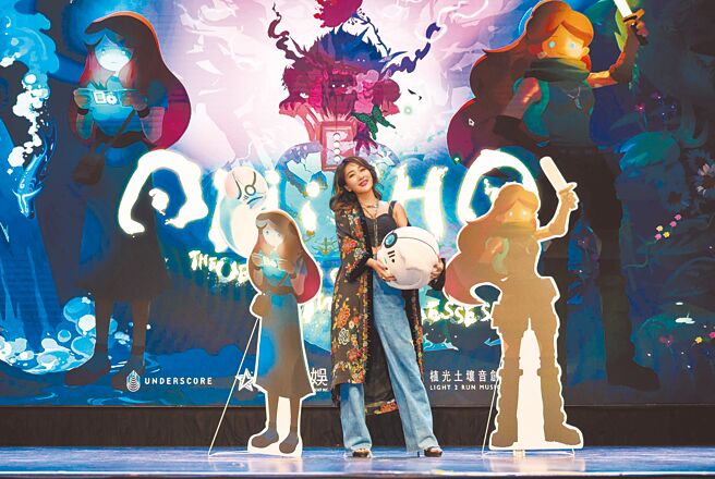 刘明湘昨受邀出席活动，开心分享近况。（UNDERSCORE提供）