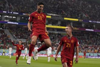世足》西班牙7球痛宰哥國 創隊史世界盃最大勝分紀錄