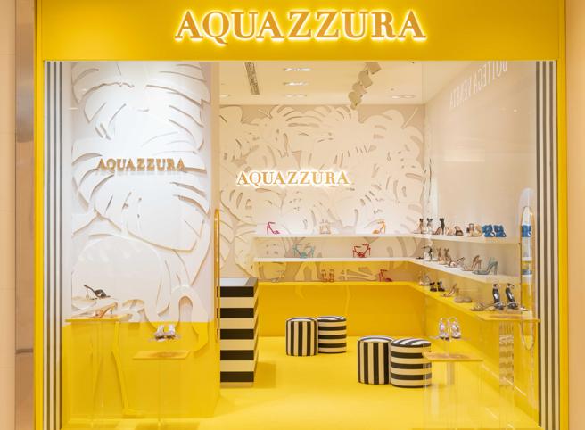 Aquazzura 即日起至2023年1月2日于台中新光三越中港店快闪。（Aquazzura 提供）