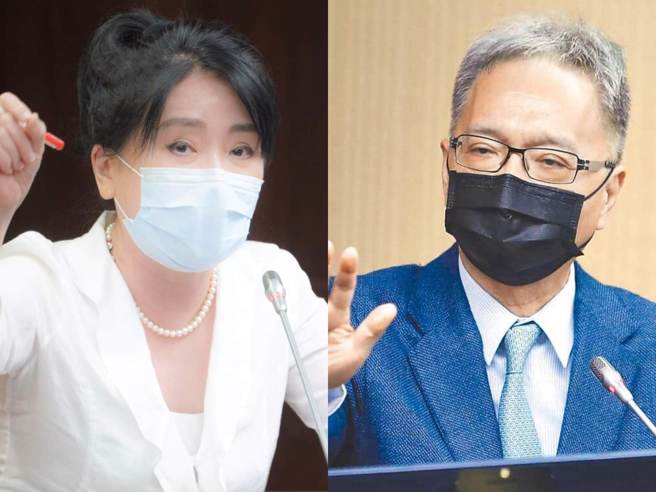 國際律師出身的國民黨立委李貴敏（左）、衛福部部長薛瑞元（右）。（合成圖／素材取自李貴敏臉書、本報系資料照）