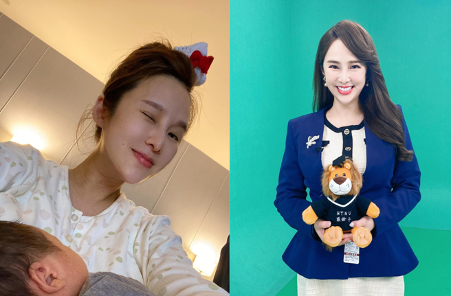 主播张龄予透露自身宫缩情况严重。（图／张龄予脸书）