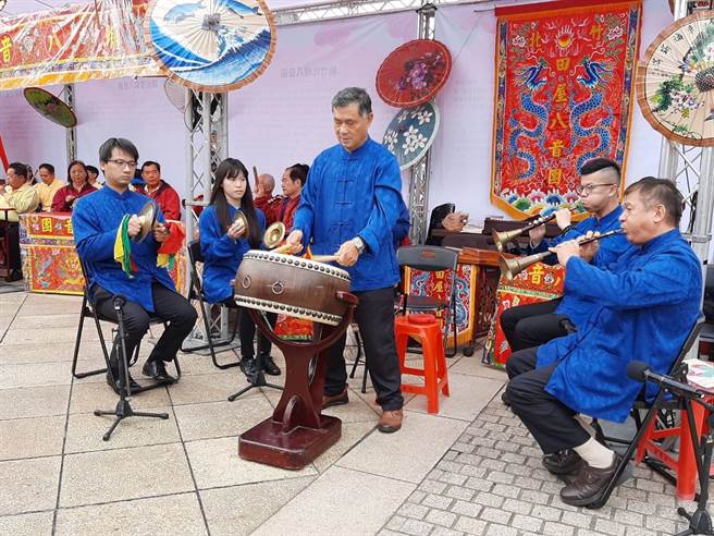 杨文科承诺连任后要将新竹县打造为全国客家文化交流中心。（杨文科团队提供／邱立雅竹县传真）