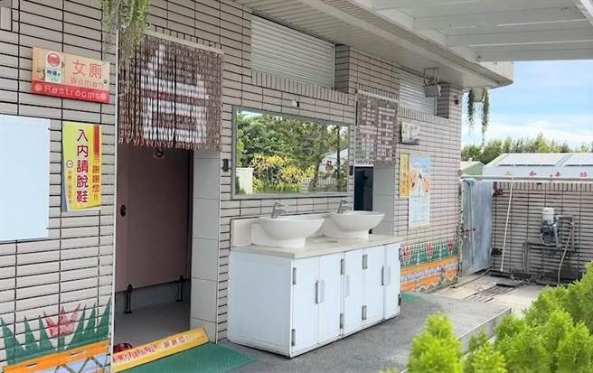 台东中兴二加油站公厕获环保署评比为县市政府优良公厕。（蔡旻妤摄）