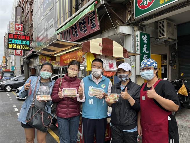 民进党苗栗县长候选人徐定祯24日公布新住民政见。（徐定祯竞总提供／谢明俊苗栗传真）