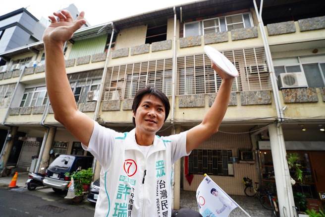 许瑞宏说，中、西区与日本连结颇深，中区有丰富的日治时期古蹟，他若当选未来朝促进台日交流活动，让台中市更加国际化。（读者提供／张妍溱台中传真）
