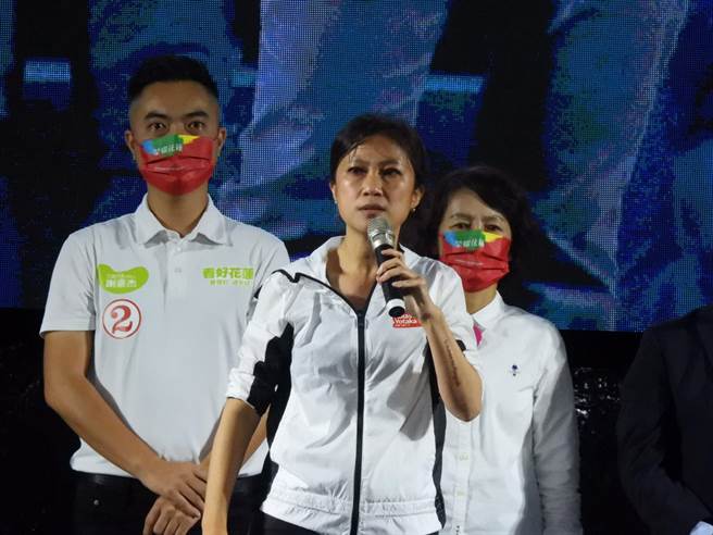 民进党花莲县长候选人Kolas Yotaka明天选前之夜，将在花莲火车站附近的竞选总部四周游行，并至车站迎接返乡投票的游子们。（本报资料照片）