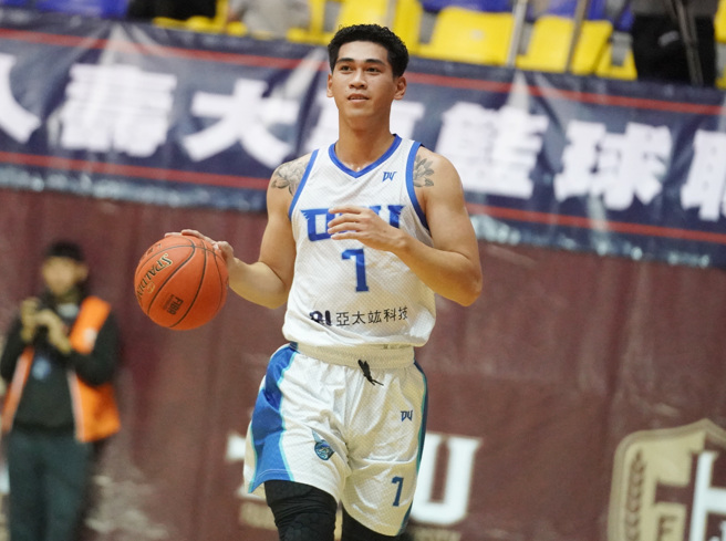 僑光科大劉彥廷26分、16籃板，單場得分及6記外線都創個人UBA新高。（大專體總提供）