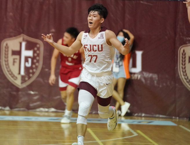 輔仁大學李沛澄拿下UBA生涯新高21分。（大專體總提供）