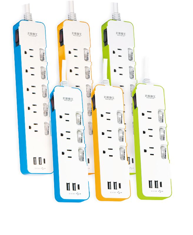 太星电工出品的速充宝电脑线。图／太星电工提供