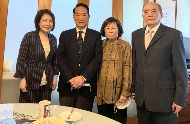 宋友會長梅長錕驚爆宋楚瑜表態力挺蔣萬安。(梅長錕提供)