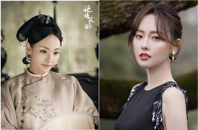 张嘉倪演活《延禧攻略》的最美妃子，让她再尝走红滋味。（图／摘自张嘉倪微博）