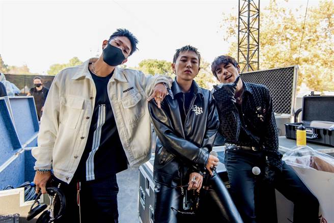 「DPR」CREAM（左起）、LIVE、IAN。（Wonderful Entertainment Asia提供）