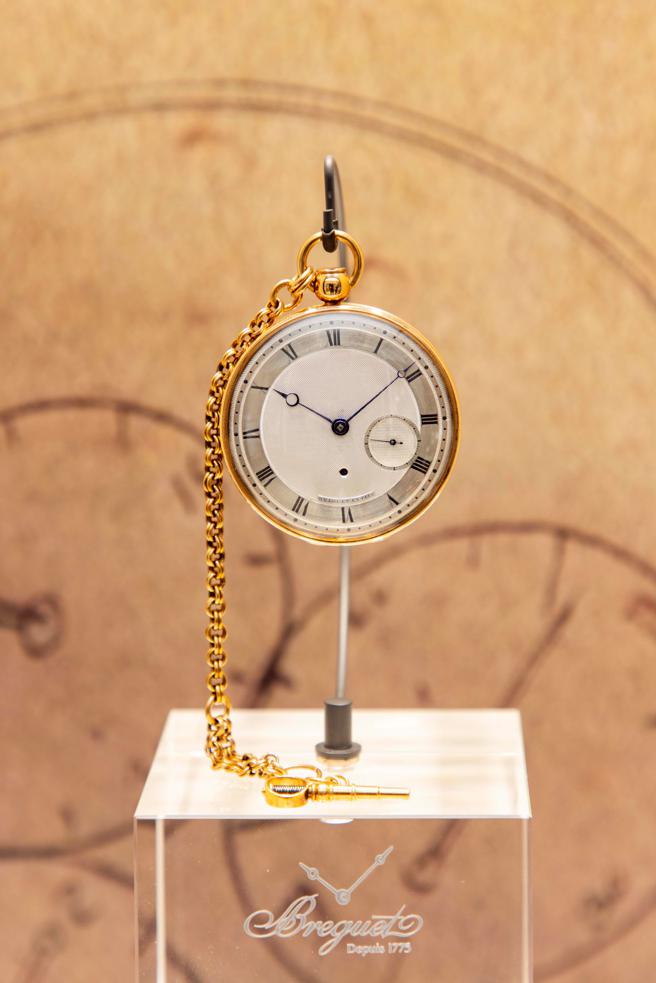 宝玑B2439为刻钟打簧骨董怀表，是宝玑博物馆珍藏之一。（Breguet提供）