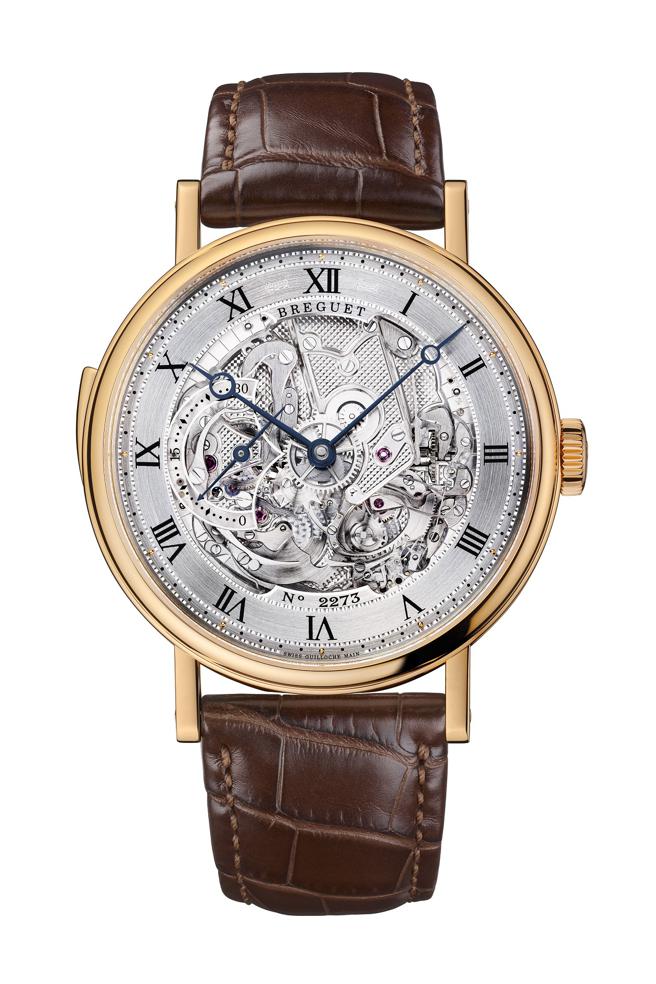 宝玑Les Exclusifs de Breguet系列 7637 Minute Repeater三问表，769万2000元。（Breguet提供）