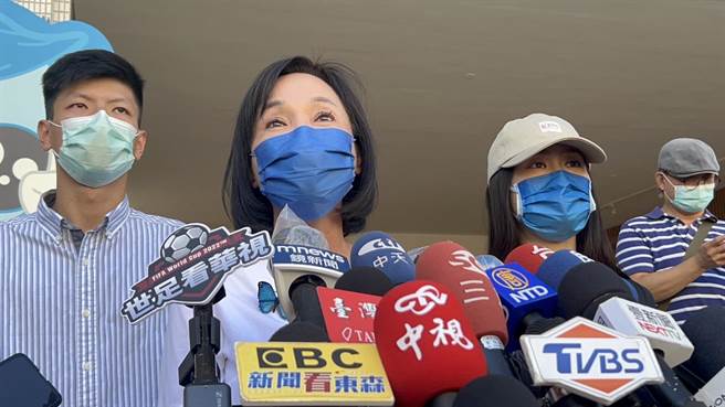 柯志恩受访时，表示心情轻松，坦然接受任何成果。（崔正纲摄）