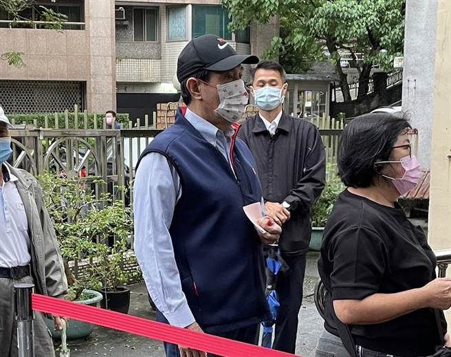 前總統馬英九。（蔡佩珈攝）