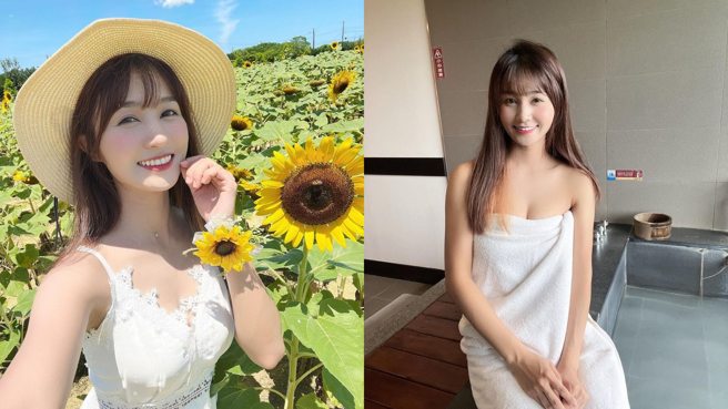 邱紫庭有文化大学系花的封号。(图/邱紫庭 IG)