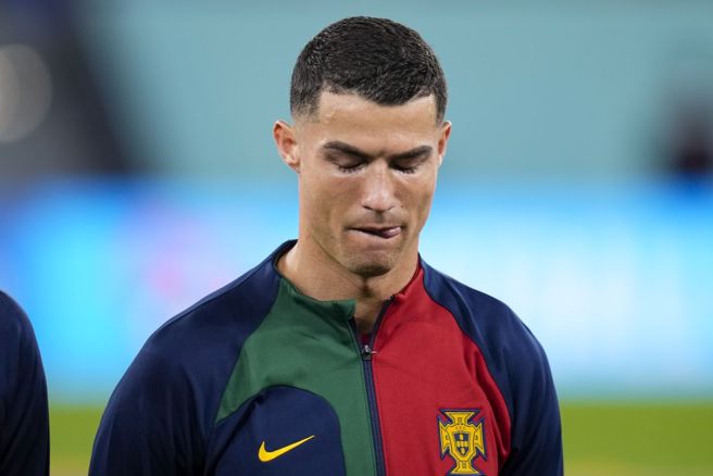 葡萄牙前锋C.罗纳多。（美联社）