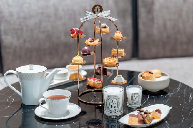 「生活之艺」联名午茶飨宴，每组1680元。（高雄洲际酒店提供）