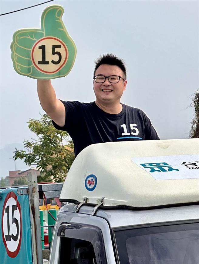 英国教育博士简千翔，当选南投县议员。（廖志晃摄）