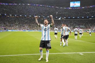 世足》率阿根廷保生機 梅西1傳1射寫紀錄