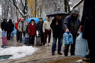 基輔開始降雪  280萬居民面對零度低溫危機