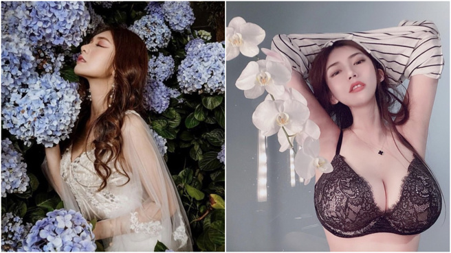 谢薇安因为超凶的身材被封为最强奶妈。(图/谢薇安 IG)