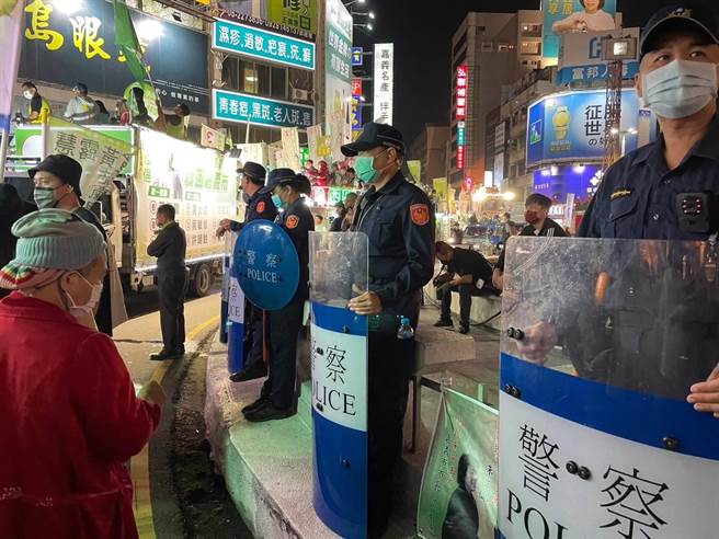 选举平顺落幕，警察维安功不可没。（警政署提供）