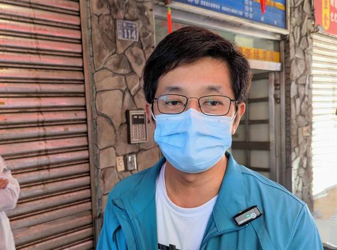 立法委員蔡適應表示，基隆市民做出了選擇，他將扮演好立法委員的角色，協助新市府與中央溝通協調。（張志康攝）