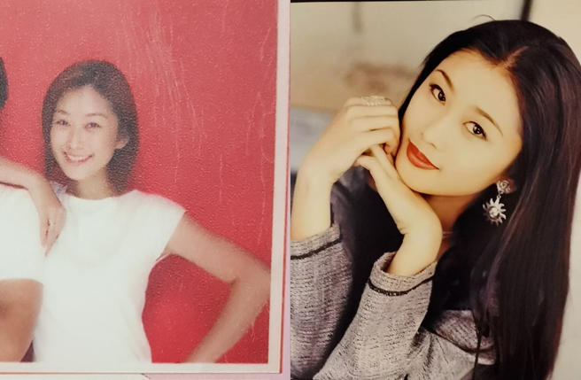 陳珮騏24歲（左）和15歲（右）的樣子也很不同。（圖／陳珮騏 臉書）