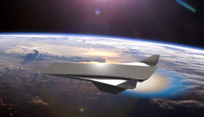 高超音速引擎可以带动飞机飞到大气层边缘，飞行高度可望接近离地表80公里。(图/NASA)