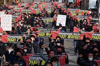 韓國貨運罷工影響各地物流 談判不成恐強制開工