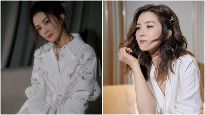 阿Sa同框郑伊健，勾起观眾20年前的回忆。(图/阿Sa IG)