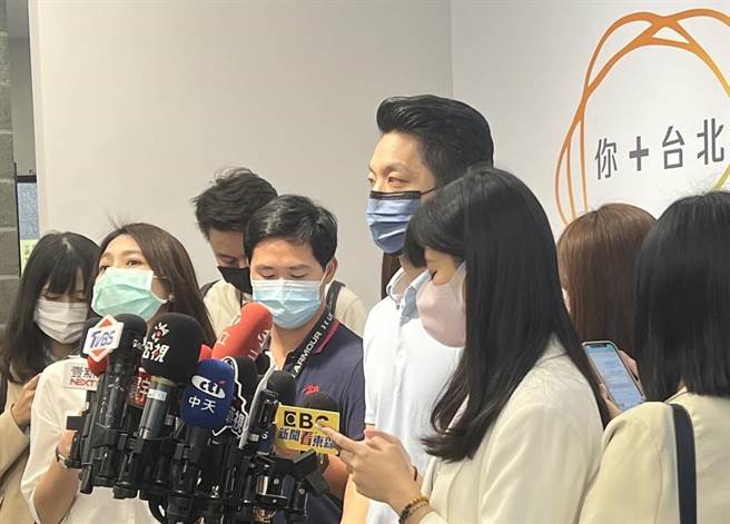 台北市长当选人蒋万安。（杨亚璇摄）