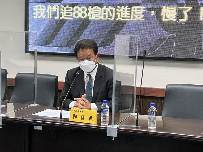 台南市议长宝座之争，现任无党籍议长郭信良表示，「一切上天自有安排」。（洪荣志摄）