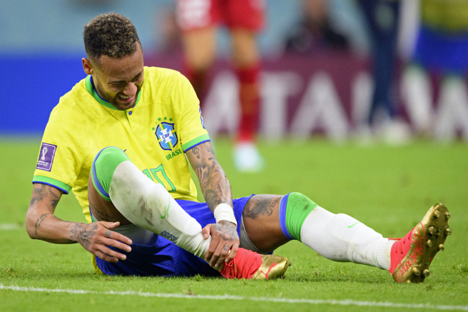 巴西在小組賽首役拿下勝利，但頭號球星內馬掛傷號。（示意圖／美聯社）