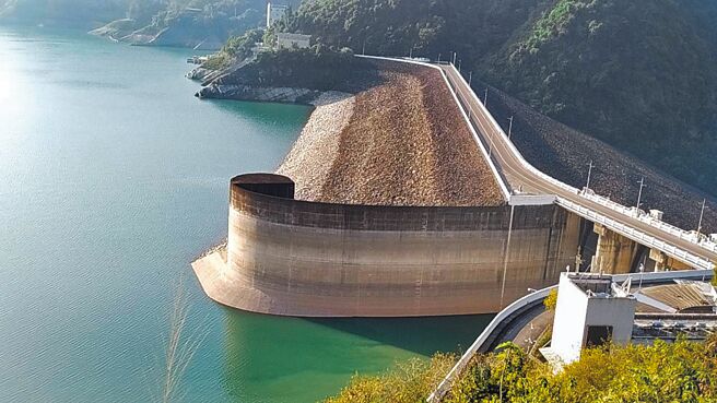 曾文水库目前蓄水率偏低。（读者提供／程炳璋台南传真）