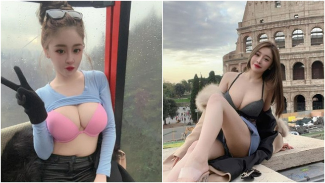 「护理系女神」谢侑芯人气超高，吸引万人按讚分享贴文。(图／翻摄自谢侑芯IG@ irisirisss5200)