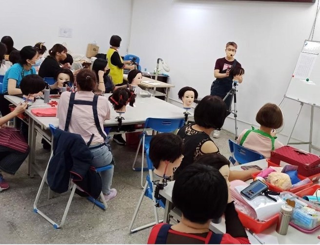 基隆市政府開辦職業訓練班，協助民眾增加專長，提升就業機會。(圖/基隆市政府 提供)