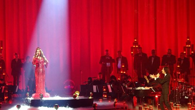 莎拉布莱曼东京演唱会圆满落幕，下月将来台巡演。（宽宏提供）