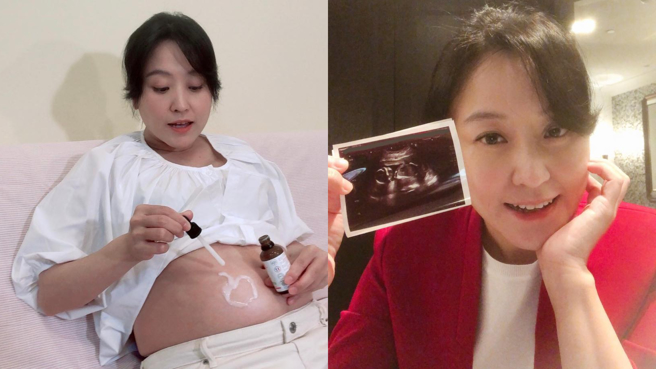 海裕芬稍早平安产下小孩。(图/海裕芬 FB)