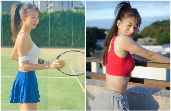 宫河麻耶拥有「日本最辣NBA记者」封号。(maya_m0901 IG)