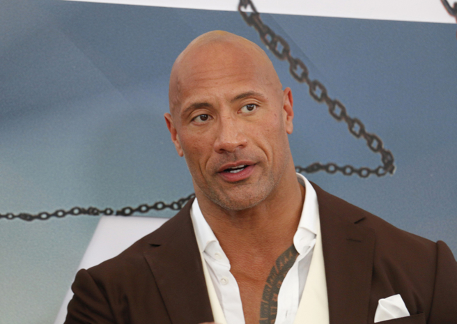 好莱坞男星巨石强森（Dwayne Johnson）。（图／达志影像）