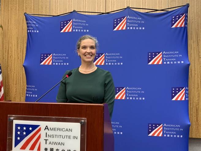 AIT處長孫曉雅。（楊孟立攝）