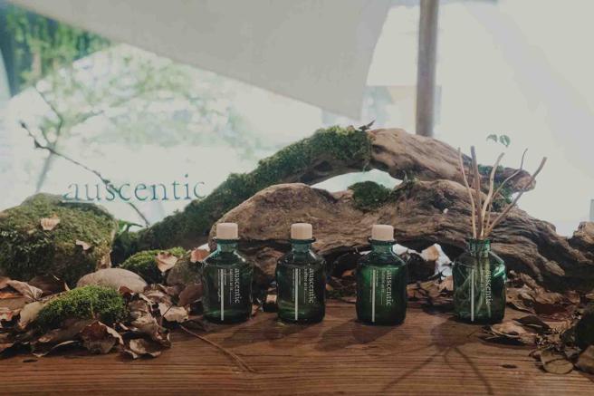 以100%自然风格打造的auscentic奥森青，是近几年少见的纯净自然香氛品牌。（auscentic提供）
