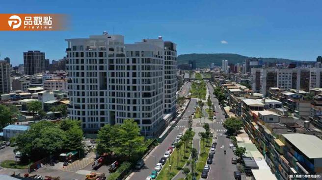 南台湾首栋新建社宅「凯旋青树」近完工 明年初招租│高雄