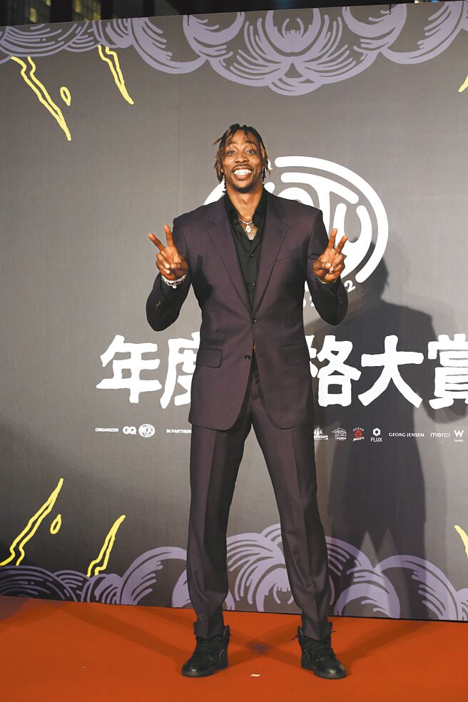 魔兽霍华德一现身即引发现场尖叫声，堪称是昨日活动最高潮。（陈俊吉摄）