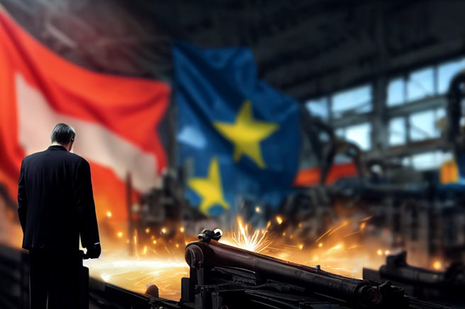 欧盟军工企业的行业代表们警告，原物料、能源成本的上升以及对第3国进口的高度依赖可能会阻碍欧洲国防工业的復兴。（张威翔制图）